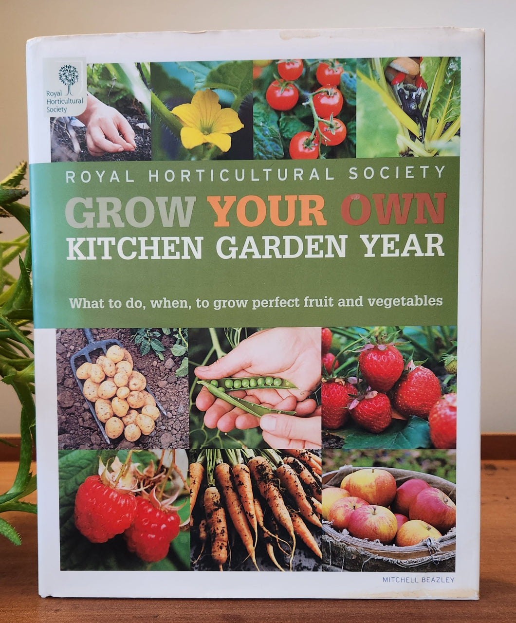 Royal Horticultural Society: Grow Your Own Kitchen Garden Year by Mitchell Beazley