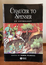 Load image into Gallery viewer, Chaucer to Spenser: An Anthology Edited by Derek Pearsall
