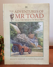 Load image into Gallery viewer, The Adventures of Mr Toad (From the Wind in the Willows) by Kenneth Grahame, Illustrated by Inga Moore
