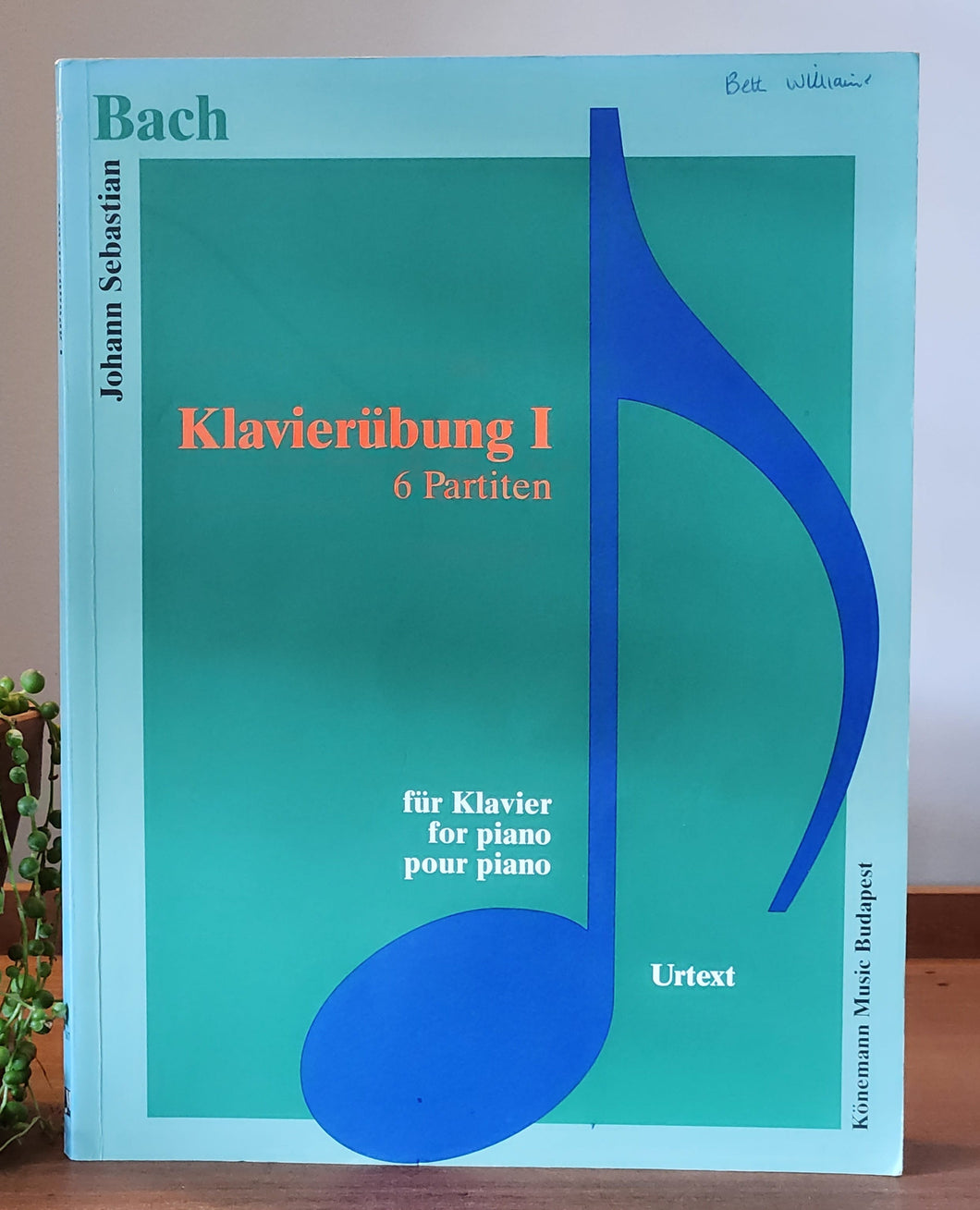 Johann Sebastian Bach: Klavierubung 1 (For Piano)