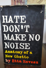 Load image into Gallery viewer, Hate Don&#39;t Make No Noise: Anatomy of a New Ghetto by Etta Revesz
