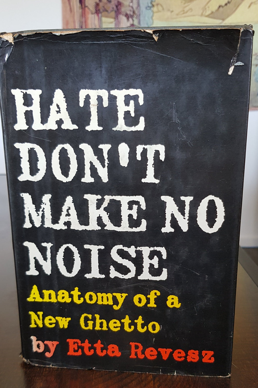 Hate Don't Make No Noise: Anatomy of a New Ghetto by Etta Revesz