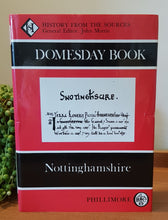 Load image into Gallery viewer, Domesday Book: Vol 28 Nottinghamshire by John Morris
