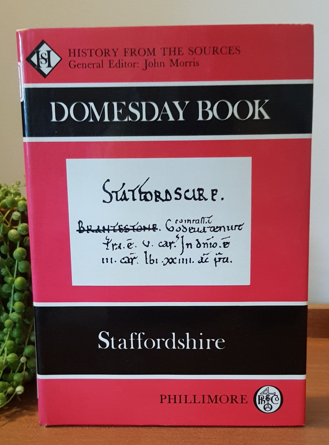 Domesday Book: Vol 24 Staffordshire by John Morris